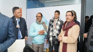 World News | WEF 2026: Union Minister Pralhad Joshi Discusses Renewable Energy Plans with MP Govt