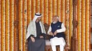 World News | Jhula, Pashmina and Saffron: PM Modi Presents Traditional Indian Gifts to 'brother' Sheikh Mohamed Bin Zayed