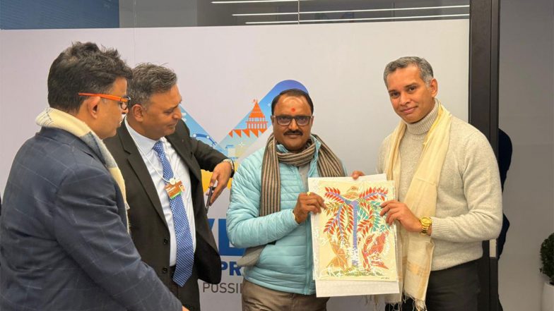 World News | MP Govt Interacts with Geneva-based Peace Invest in Davos for Water, Energy Investments