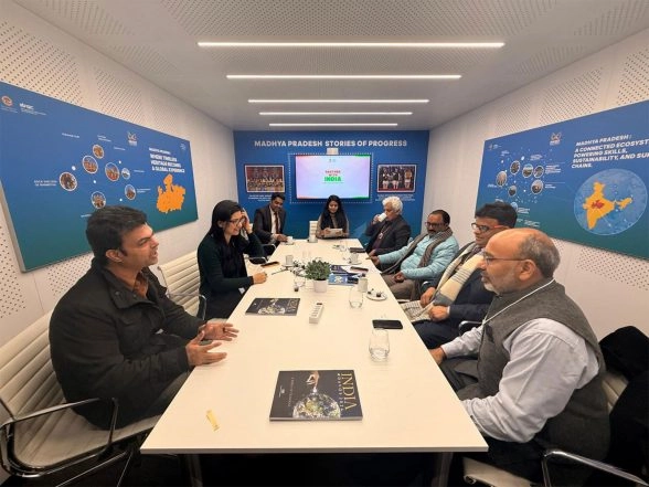 World News | WEF 2026: MP Govt Partners with JioStar for National Geographic-style Tourism Documentation