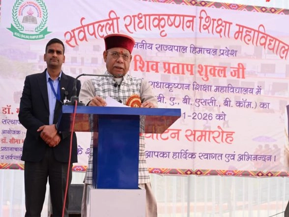 India News |   Himachal Governor Shiv Pratap Shukla Stresses Quality Education in Rural Areas