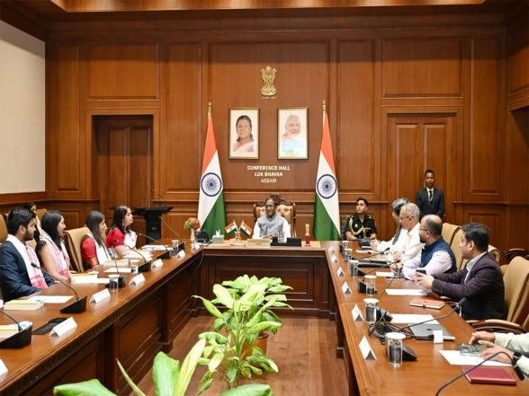 India News | Assam Governor Interacts with IFS Trainees in Guwahati