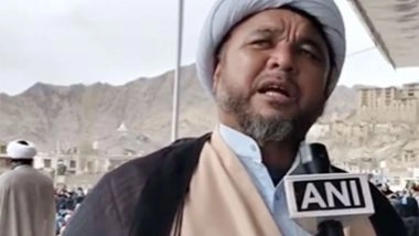 India News | Leh Protesters Rally in Support of Iran, Ayatollah Khamenei