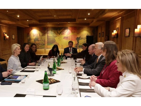 World News | EU Chief Discusses Greenland with US Congress Delegation