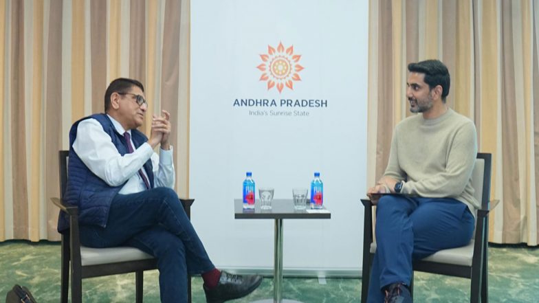 India News | WEF 2026: Andhra Minister Nara Lokesh Meets Chairman of Buhler Group in Zurich