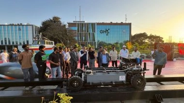 India News | Deendayal Port Authority Successfully Tests LIM Pod; Targets Upgrade to Magnetic Levitation Based Transportation Solution