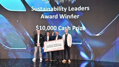 Business News | LogisticsNow Wins the Sustainability Leaders Track at Supernova Challenge Dubai 2025
