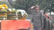 India News | Jammu: Army Officers Pay Last Tributes to Havildar Killed in Kishtwar Counter-terror Operation