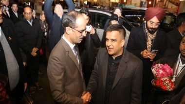 India News | Gujarat Deputy CM Meets OpenAI Chris Lehane to Explore AI Enablement