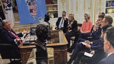 World News | Macron Invites Trump for G7 Meeting Post World Economic Forum