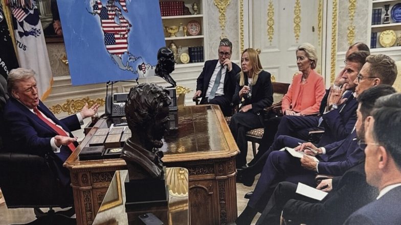 World News | Macron Invites Trump for G7 Meeting Post World Economic Forum