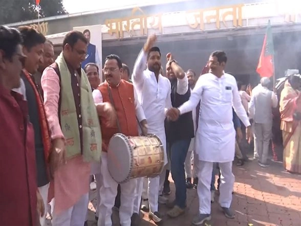 India News | Madhya Pradesh: BJP Workers Celebrate Nitin Nabin Taking Charge as National President