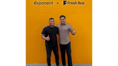 Business News | India's Long-Haul Travel Goes Electric: Fresh Bus and Exponent Energy Launch the First All-Sleeper Electric Bus Fleet with Rapid Charging