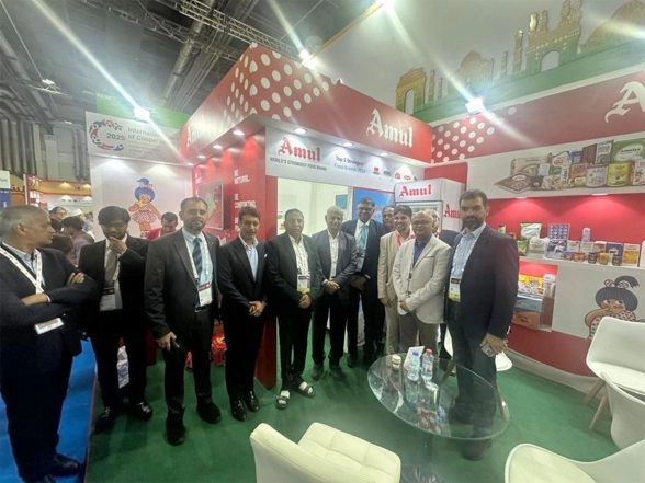 India News | India's First Camel Milk Processing Plant at Gujarat's Sarhad Dairy; Only Producer of Camel Milk Rajbhog Ice Cream in Country