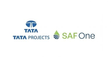 Business News | Tata Projects Selected as EPC Partner for SAF One's Sustainable Aviation Fuel Project