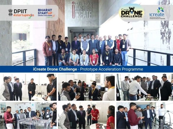 Business News | ICreate Drone Challenge: Boosting India's Indigenous Drone Innovation and Manufacturing with Next-Gen Startups