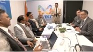 Business News | WEF 2026: Madhya Pradesh Delegation Discusses AI for Agriculture, Green Data Centres with Google