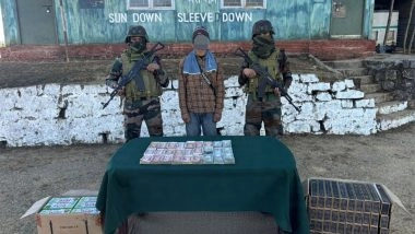India News | Mizoram: Assam Rifles Seizes Foreign Currency, Smuggled Tobacco, Foreign Cigarettes in Siaha; 1 Individual Held