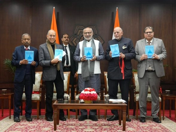 India News | Construction of Ram Mandir Represents Defining Moment in India's Civilisational Journey: VP Radhakrishnan Releases Book on Ram Janmabhoomi Movement