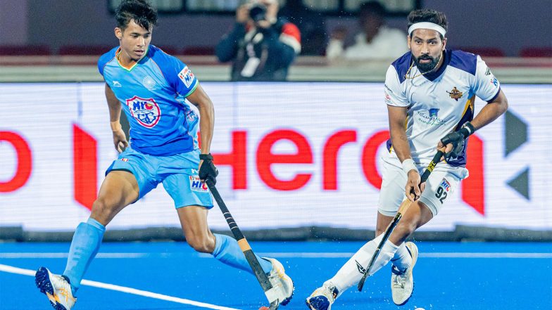 Sports News | Hockey India League 2025-26: Hyderabad Toofans Clinch 3-2 Win Against HIL GC; Jump to Third Place