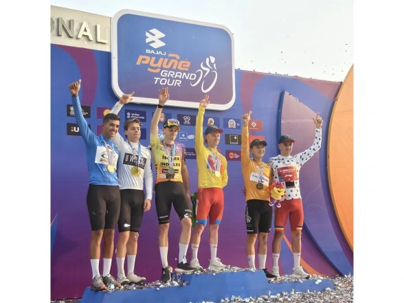 Sports News | Pune Grand Tour 2026: Luke Mudgway Powers Through Mulshi-Maval in Thrilling Stage One
