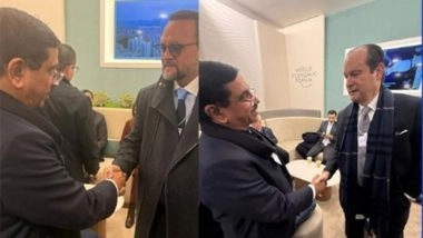 World News | Discussed Strengthening Renewable Energy Cooperation: Pralhad Joshi After Meeting with Panama Ministers at WEF 2026