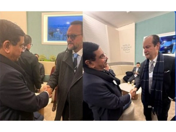 World News | Discussed Strengthening Renewable Energy Cooperation: Pralhad Joshi After Meeting with Panama Ministers at WEF 2026