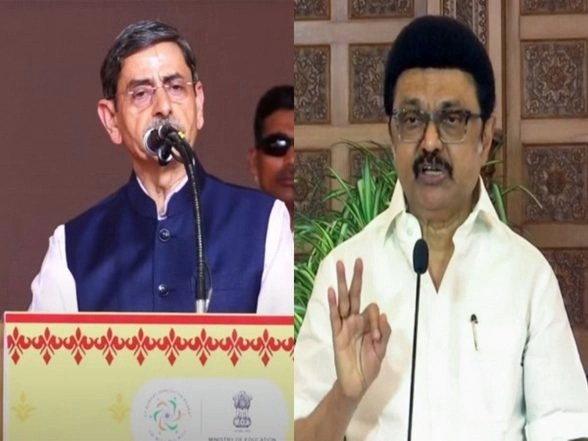 India News | Tamil Nadu Governor Declines Customary Address, Walks Out; Stalin Slams His Action, Assembly Passes Resolution