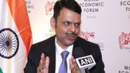 Business News | Raigad Pen Growth Centre Near New Mumbai Airport Will Host a Number of GCCs, FinTech: Devendra Fadnavis in Davos
