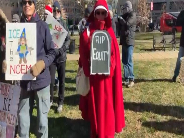 World News | Activists Across US Protest Against Trump's Policies as He Completes One Year in Office