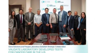 Business News | Gene Solutions and Pangea Laboratory Establish Strategic Collaboration to Validate Laboratory Developed CtDNA Tests for Precision Screening and Cancer Care in the U.S.