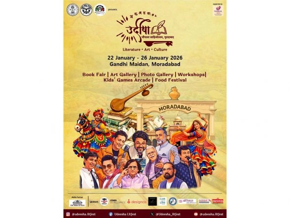 Business News | Udeesha 2026 to Host Five-Day Literature and Cultural Festival in Moradabad from January 22