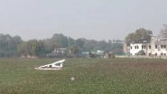 India News | UP: IAF Trainee Aircraft Crashes into Pond in Prayagraj