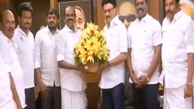 India News | Ex-AIADMK MLA R Vaithilingam Joins DMK Ahead of Tamil Nadu Assembly Elections