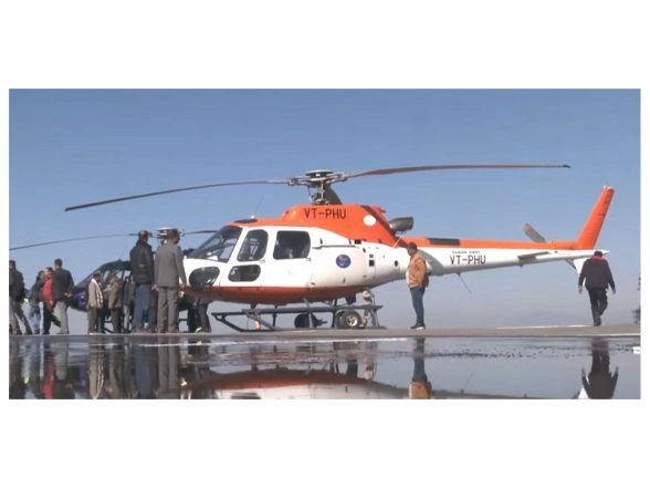 India News | Himachal CM Flags off Shimla Heli Taxi to Kullu, Kinnaur and Chandigarh