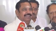 India News | Edappadi Palaniswami Extends Welcome to TTV Dhinakaran on Joining NDA
