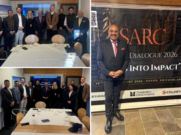 Business News | SARC Davos Dialogue 2026: Day Two Focuses on Global Interdependence, Sanctions, and the Shadow Economy