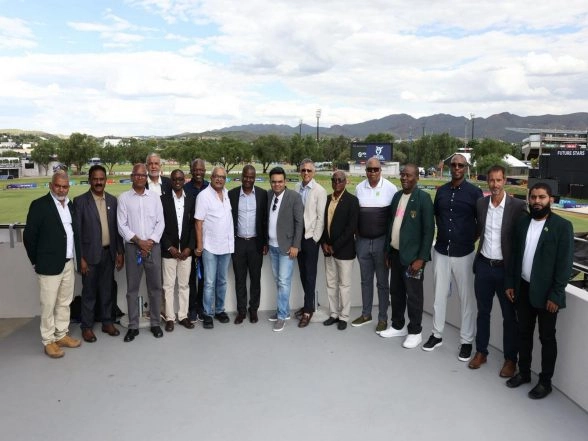 Sports News | ICC Chairman Jay Shah Meets Africa Cricket Association Leaders, Attends Under-19 Cricket WC 2026 Match