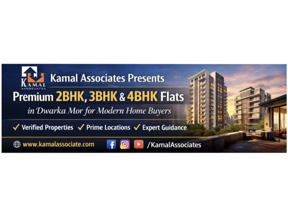 Business News | Kamal Associates Presents Premium 2BHK, 3BHK & 4BHK Flat in Dwarka Mor for Modern Home Buyers