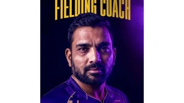 Sports News | IPL: Dishant Yagnik Appointed as Fielding Coach of KKR Ahead of 2026 Edition