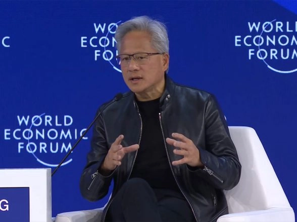Business News | Jensen Huang on AI: 'Get Involved!'