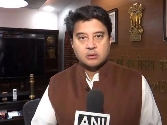 Business News | Launch of Starlink Services Dependent on Security Norms, Spectrum Pricing: Jyotiraditya Scindia