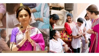Entertainment News | Nita Ambani Graces NAB's 75th Foundation Day, Commits Rs 5 Crore to Support Visually Impaired Community