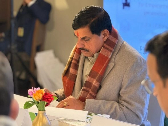 India News | Madhya Pradesh Showcases Investment Potential at WEF Davos, Holds Talks with Global Delegations
