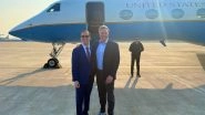 World News | US Ambassador Sergio Gor Welcomes Army Secretary Daniel Driscoll to India