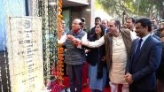 India News | Delhi: Lt Governor Vinai Kumar Saxena Inaugurates Column Fountains in Dwarka in a Boost to Urban Aesthetics