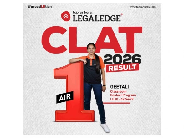 Business News | CLAT 2026 Results Spotlight a Shift in Law Entrance Preparation as Geetali Gupta Secures AIR 1 with Structured, Sustainable Approach
