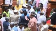 India News | Uproar in Karnataka Assembly After Governor Gehlot Walks out Without Completing Address