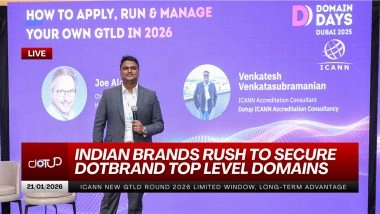 Business News | Indian Brands Rush to Secure Their Own DotBRAND Top Level Domain as Surges Ahead of ICANN New GTLD Round 2026