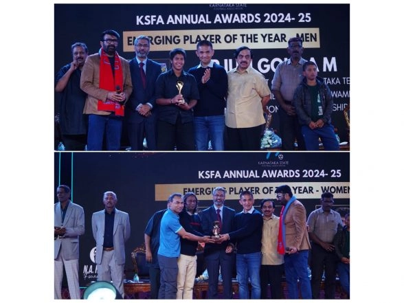 Business News | B L Kashyap Backed Roots Football Club Honoured at Inaugural KSFA Annual Awards 2024-25